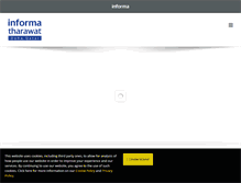 Tablet Screenshot of informatharawat.com